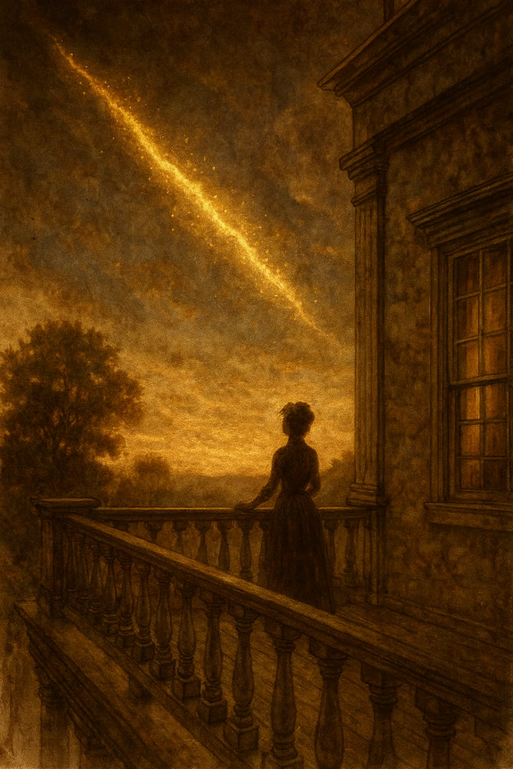 An emotion manifesting as a physical presence